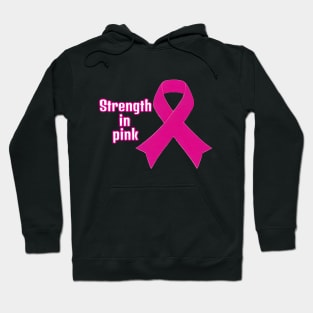 Strength in Pink Hoodie